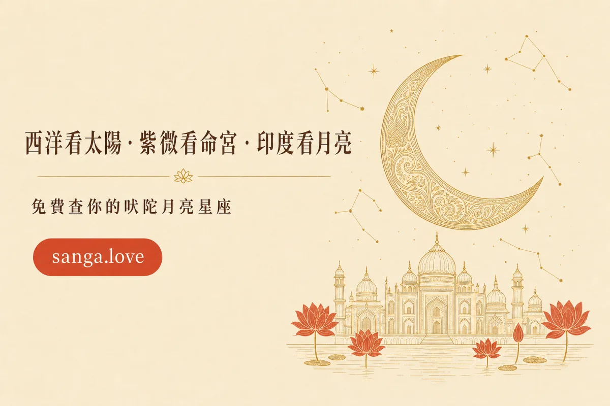 印度吠陀占星 免費月亮星座查詢｜sanga.love
